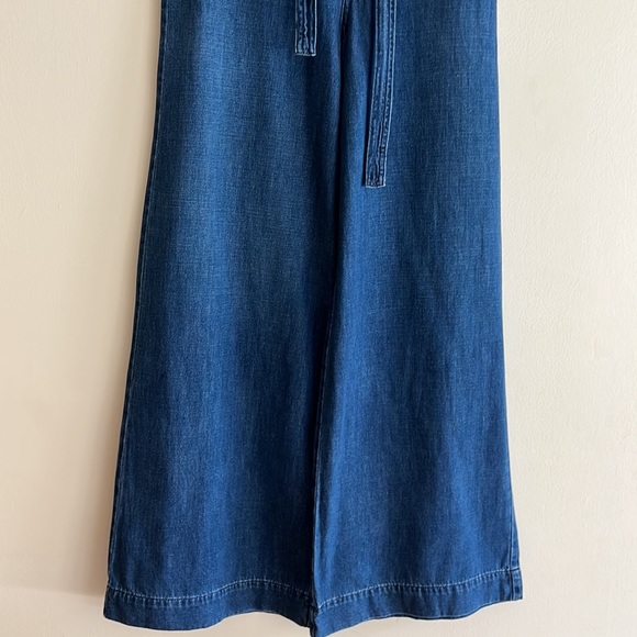 Free People Augusta Belted Flare Jean in Maytal Blue size 28 - Picture 5 of 15